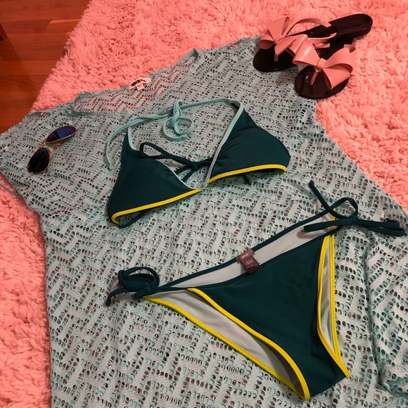 aerie Other - Aerie 2-piece multicolor string bikini